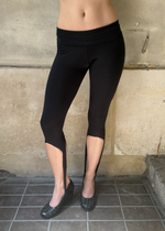 marais capri leggings in black