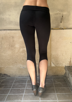 marais capri leggings in black