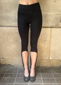 marais capri leggings in black