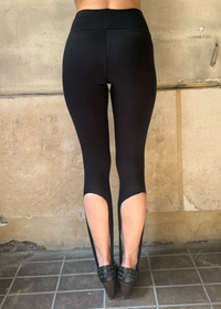 marais capri leggings in black