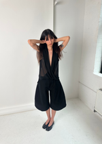 samantha cowl neck top
