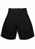 swift long shorts in black