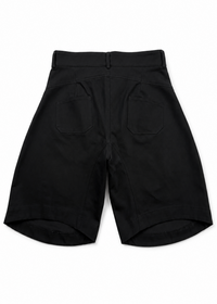 swift long shorts in black