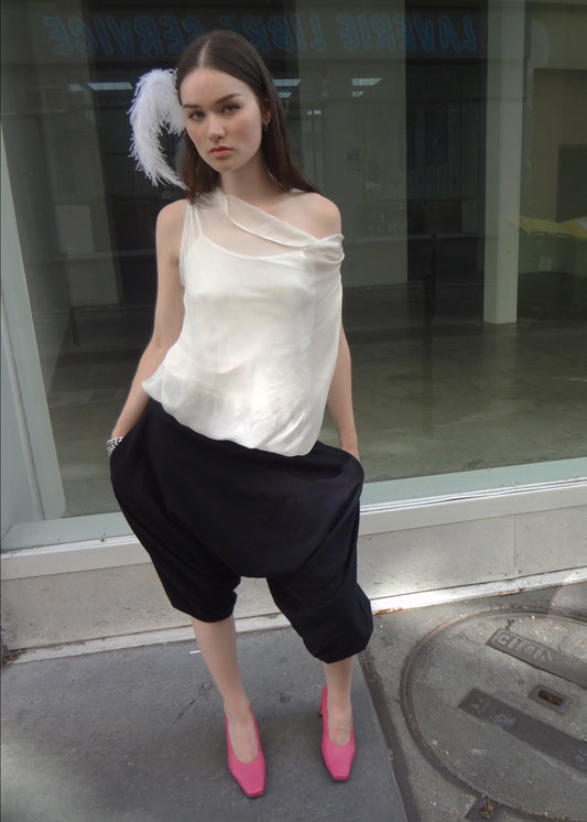 bergerac trousers in black