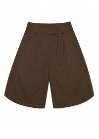 swift long shorts in brown
