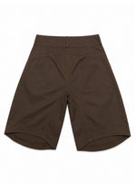swift long shorts in brown